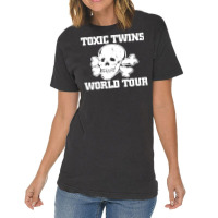 Toxic Twins World Tour Vintage T-shirt | Artistshot