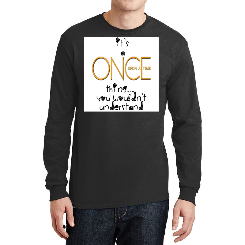 Once Upon A Time Poster Green Long Sleeve Shirts by wusuaamorvinc | Artistshot