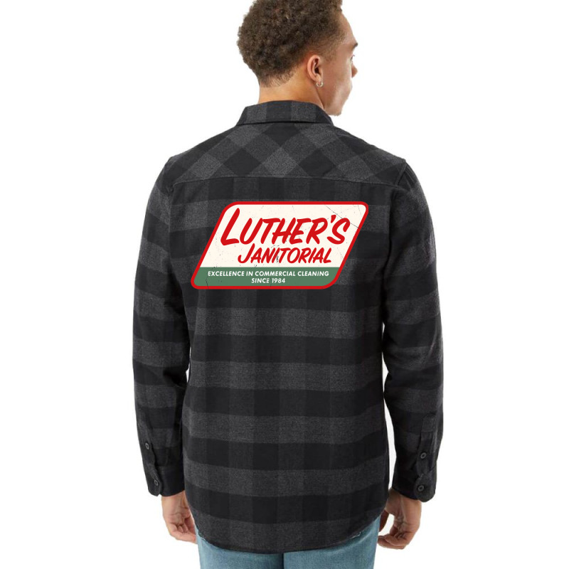 Luther’s Janitorial  Aesthetic Cool Flannel Shirt by leivysnghitu7 | Artistshot