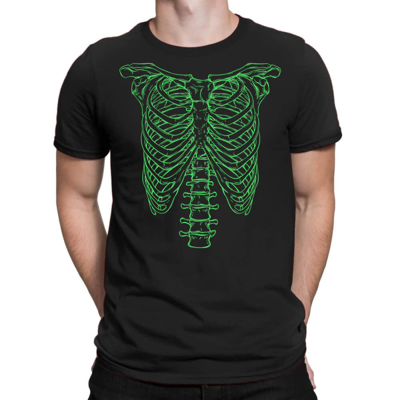 Limited Edition Green Skeleton Rib Cage - Spinal Tap T-shirt | Artistshot