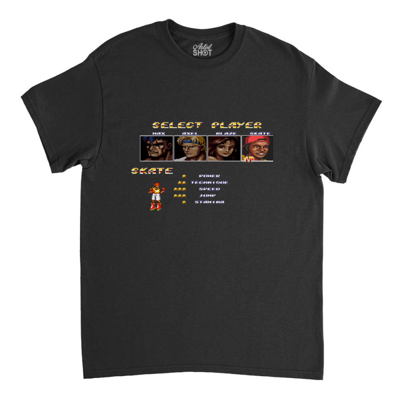 Good Simulation Passionate Video Game Music Fan Streets Of Rage Select Classic T-shirt by LynnetteMichele | Artistshot