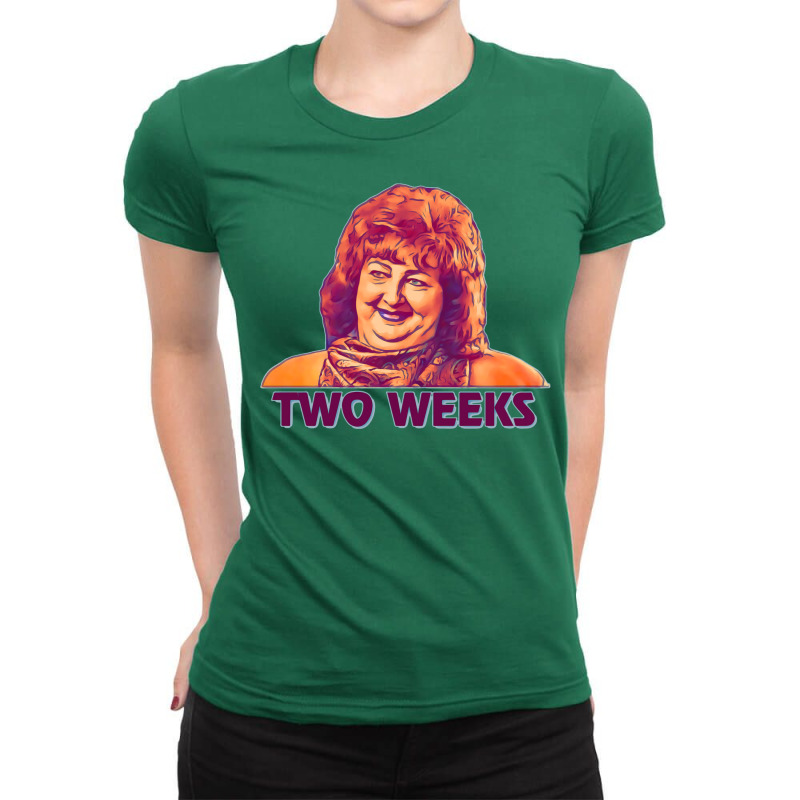 Two Weeks   Total Recall Lady Ladies Fitted T-Shirt by mongouoromong | Artistshot