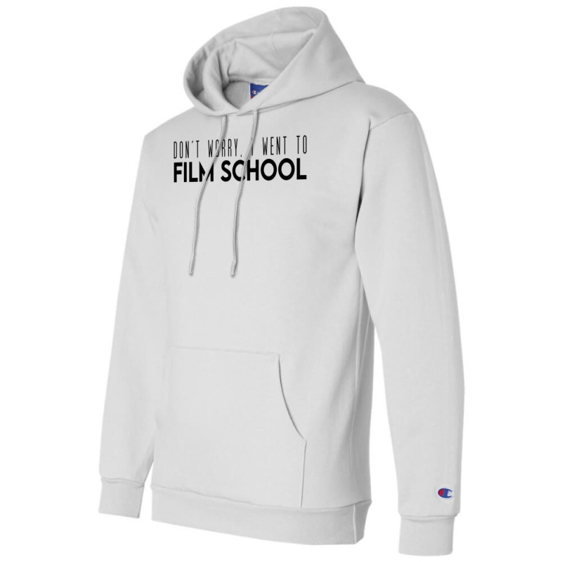 I Went To Film School Classic Travel Humor Champion Hoodie by domoajoedthb | Artistshot