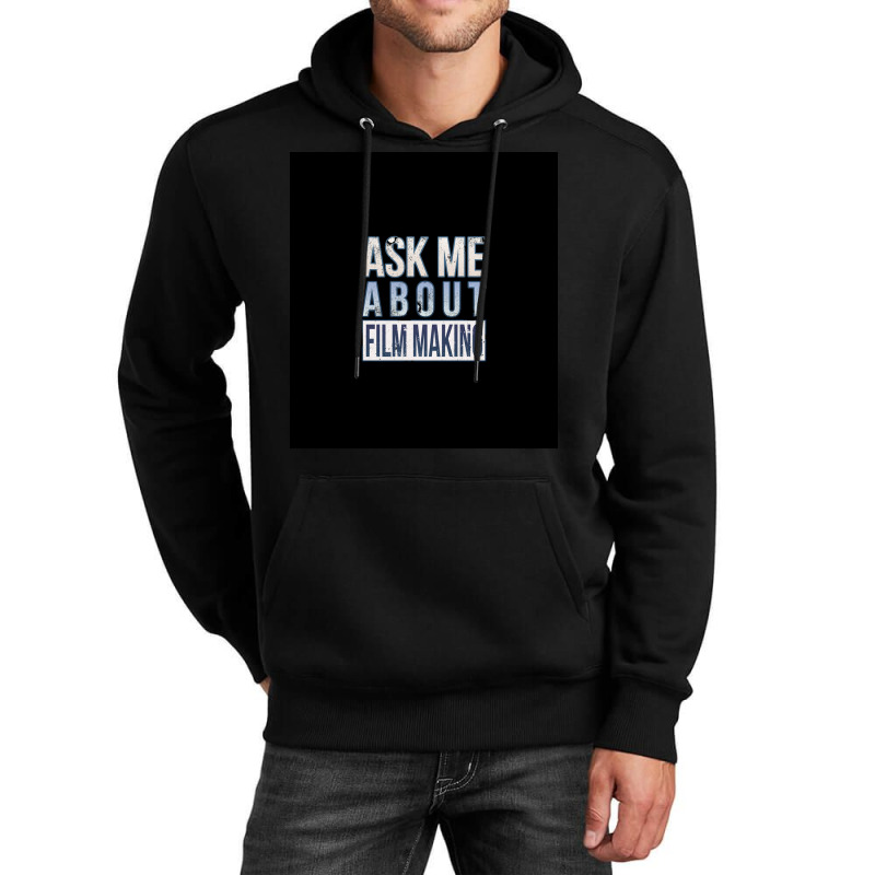 Ask Me About Film Making Sleeveless Travel Boy Unisex Hoodie | Artistshot