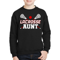 Lacrosse Aunt Shirts For Women Crossed Lacrosse Stick Ball T Shirt Youth Sweatshirt | Artistshot