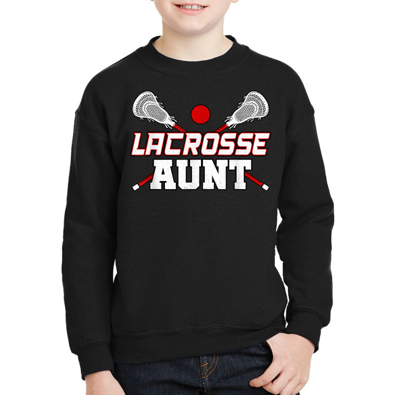 Lacrosse Aunt Shirts For Women Crossed Lacrosse Stick Ball T Shirt Youth Sweatshirt by cordellwerw56r | Artistshot