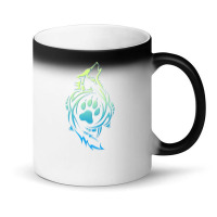 Tribal Wolf 31 Magic Mug | Artistshot