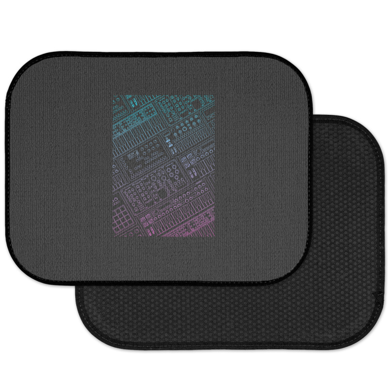 Synthesizer For Dj And Electronic Musician Classic Rear Car Mat | Artistshot