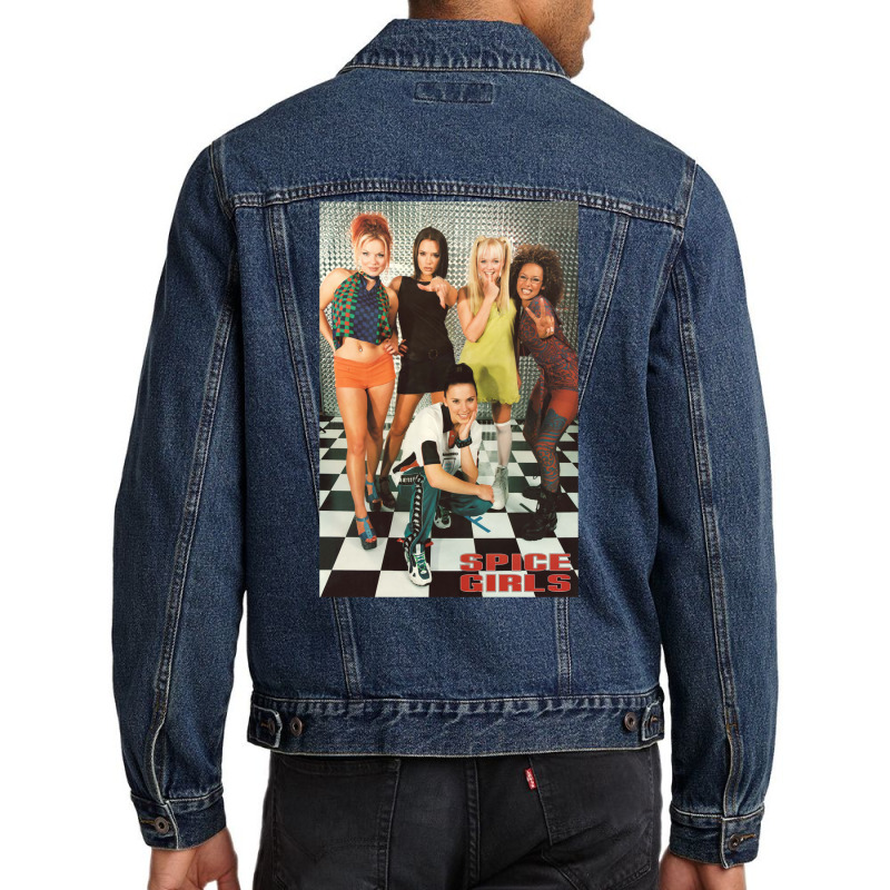 The Girls Group Poster Men Denim Jacket by milvaawisy0 | Artistshot