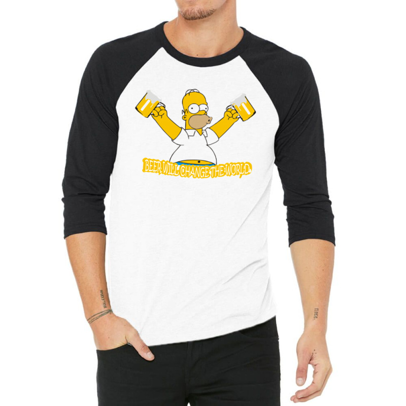 Homer 3/4 Sleeve Shirt | Artistshot