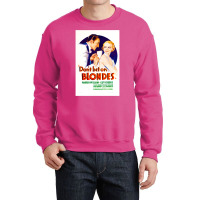 Dont Bet On Blondes (1935) Movie Poster Classic Vintage Love Crewneck Sweatshirt | Artistshot