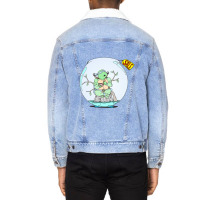 Turtle For Sale 1 Unisex Sherpa-lined Denim Jacket | Artistshot