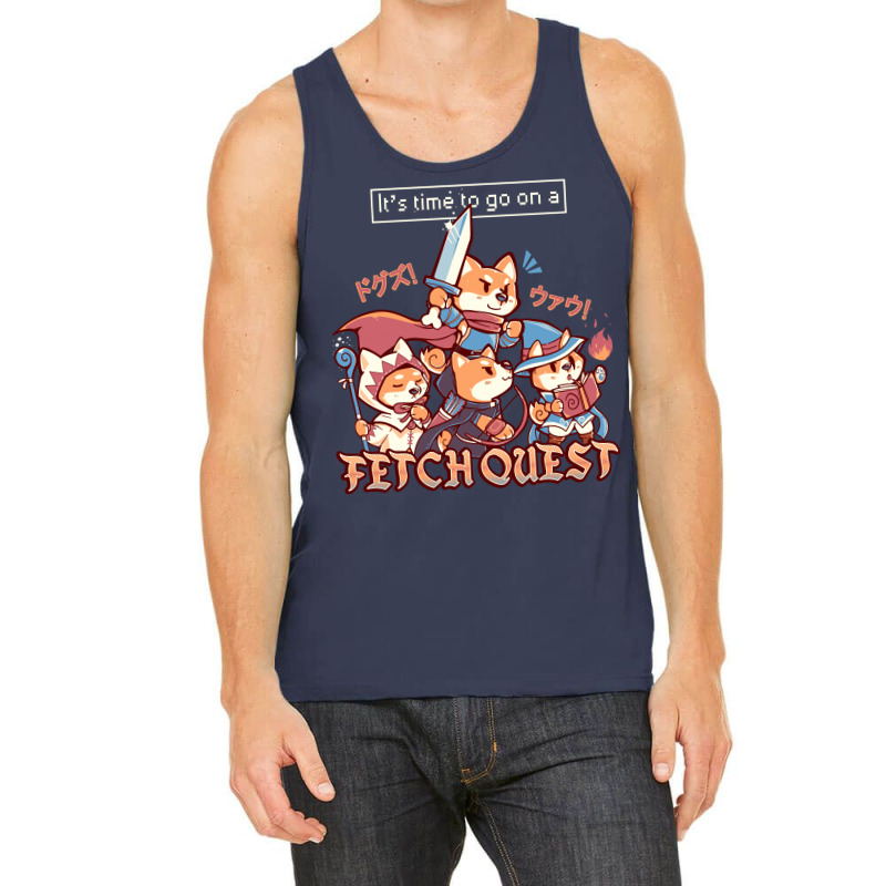 Its Time To Go On A Fetch Quest Tank Top | Artistshot