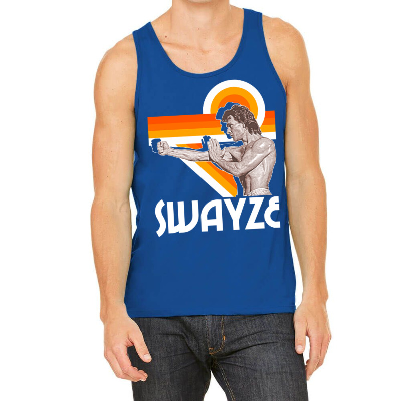 Patrick Swayze Shirtless Hot Bod Fanart Tribute Tank Top | Artistshot