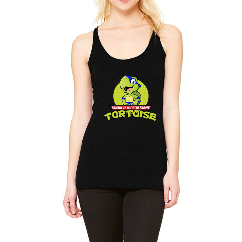 Grown Up Mutated Karate Tortoise   1 Racerback Tank by LynnetteMichele | Artistshot