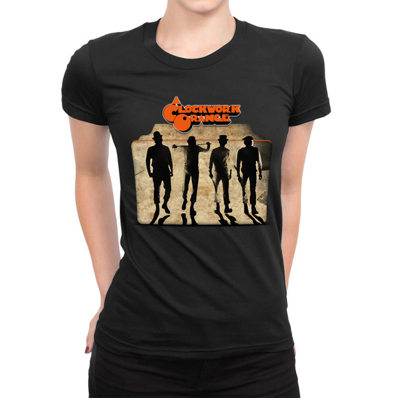 Clockwork Orange 2 Essential Ladies Fitted T-Shirt by MichelleNoneValeno | Artistshot