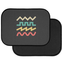 Synthesizer Waveform For Electronic Musician Sticker Essential  1 Rear Car Mat | Artistshot