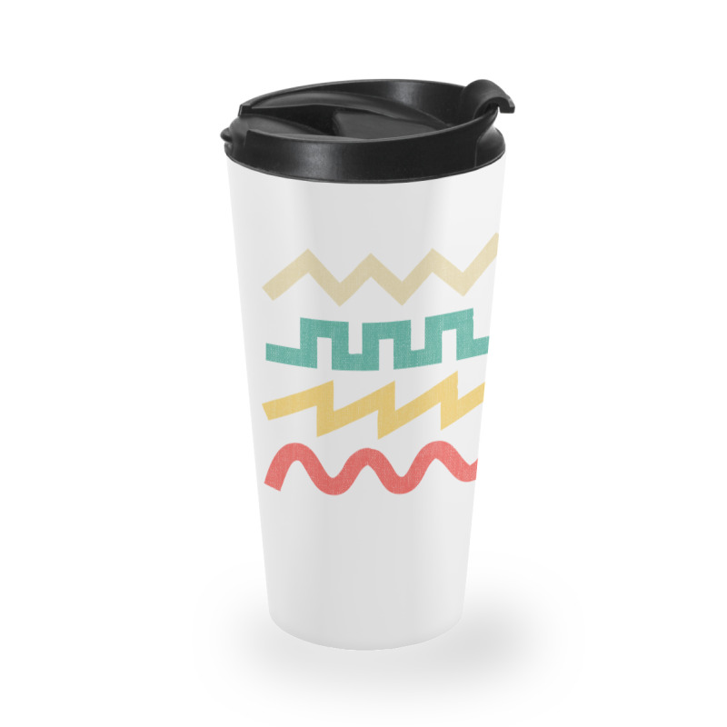 Synthesizer Waveform For Electronic Musician Sticker Essential  1 Travel Mug | Artistshot