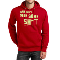 Grip Whos Seen Some Sht Classic  70s 80s Unisex Hoodie | Artistshot