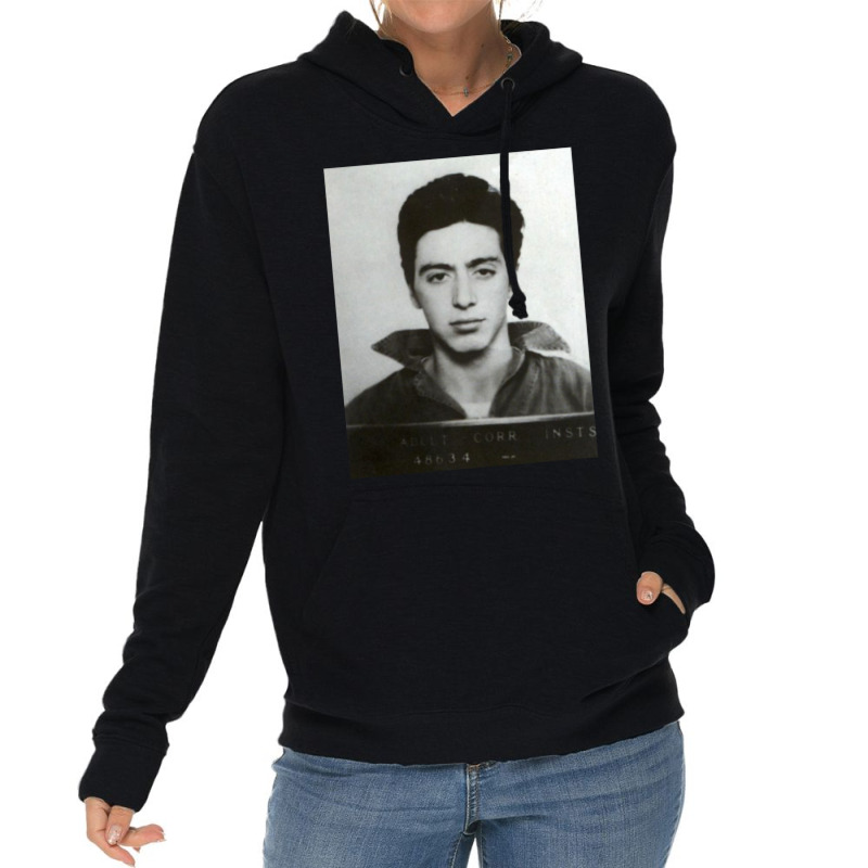 Al Pacino Mugshot Lightweight Hoodie by icubvam2 | Artistshot