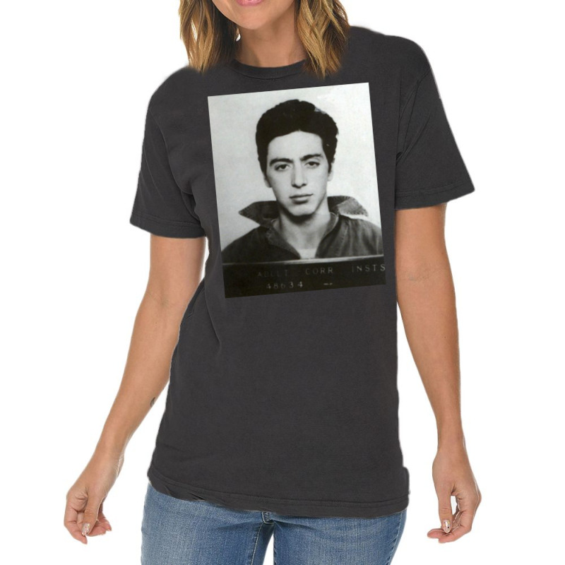 Al Pacino Mugshot Vintage T-Shirt by icubvam2 | Artistshot