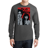 Old Boy  A Film By Park Chanwook Poster  Yellow Nature Long Sleeve Shirts | Artistshot