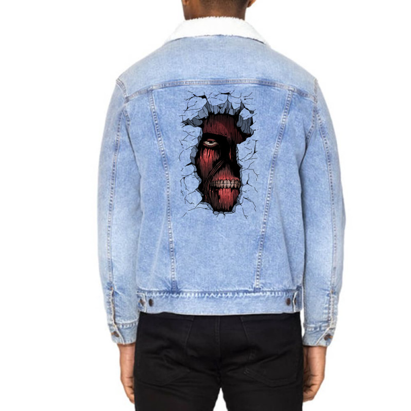 Wall Titan Unisex Sherpa-lined Denim Jacket | Artistshot