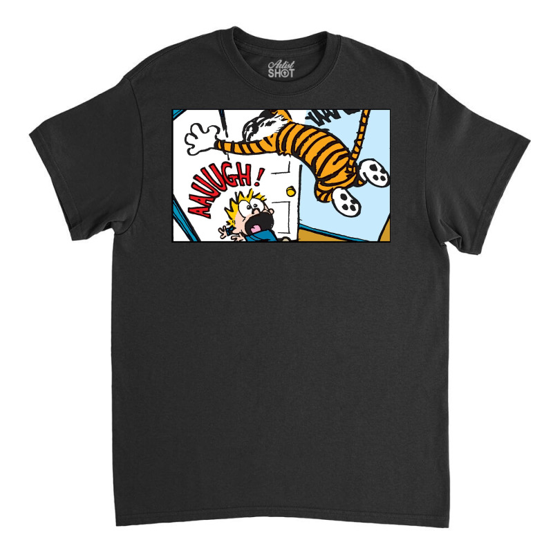 Funny Hobbes With Calvin Classic T-shirt | Artistshot