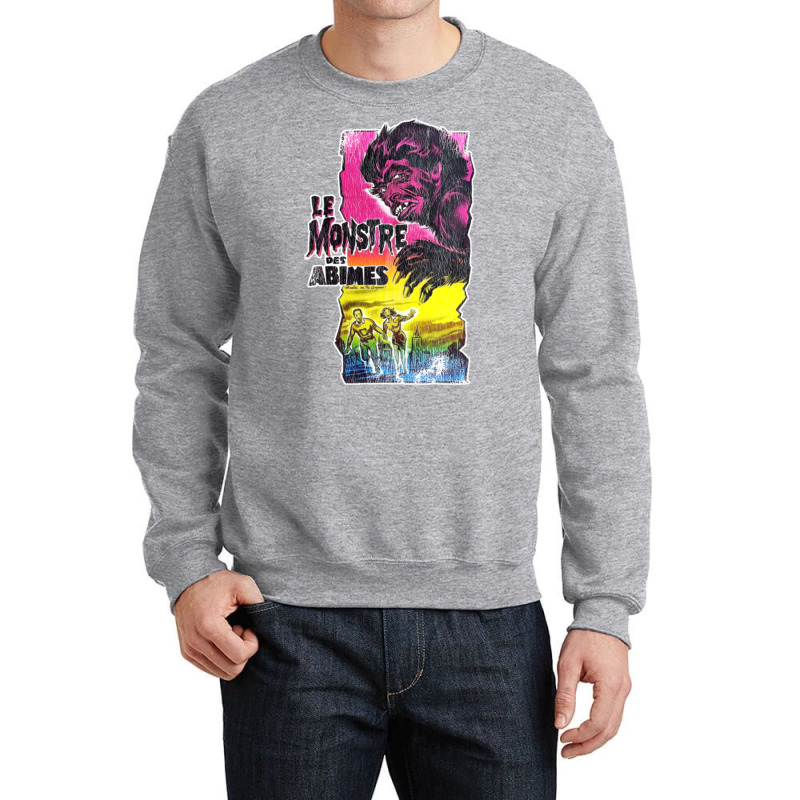 Le Monstre Des Abimes  Monster Campus  Cool Girl Crewneck Sweatshirt | Artistshot