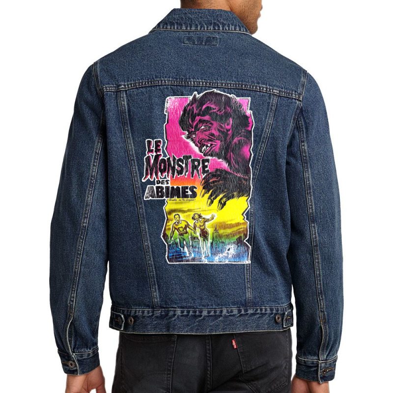 Le Monstre Des Abimes  Monster Campus  Cool Girl Men Denim Jacket | Artistshot