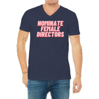 Nominate Female Directors Classic Yellow Trending V-neck Tee | Artistshot