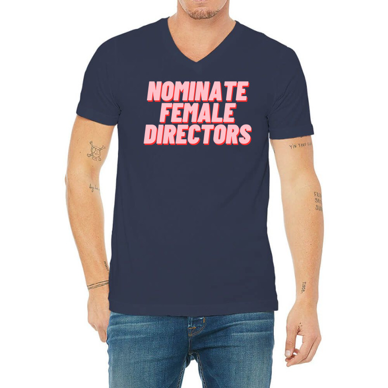 Nominate Female Directors Classic Yellow Trending V-Neck Tee by lememeyesiana | Artistshot