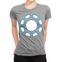 Arc Reactor Ladies Fitted T-shirt | Artistshot