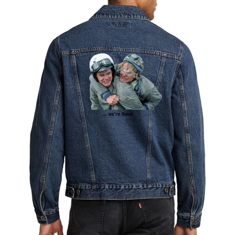 Dumb And Dumber Aspen Men Denim Jacket by qaisypinon | Artistshot