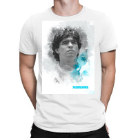 Maradona Painting Art T-shirt | Artistshot