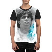 Maradona Painting Art Graphic T-shirt | Artistshot