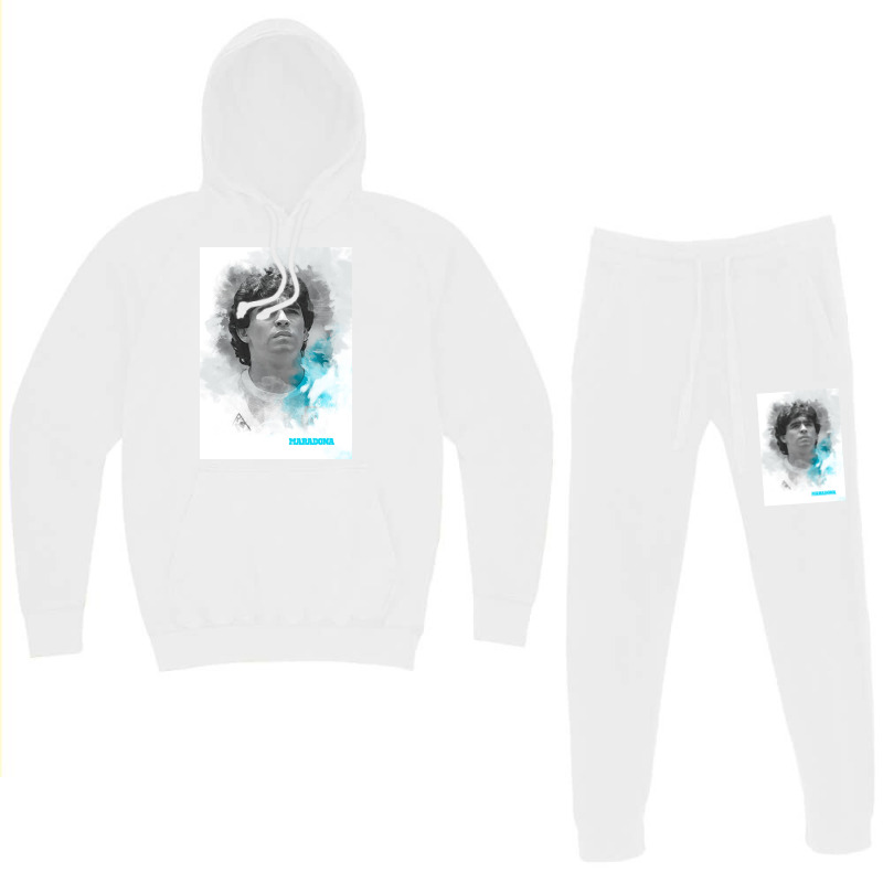 Maradona Painting Art Hoodie & Jogger Set | Artistshot