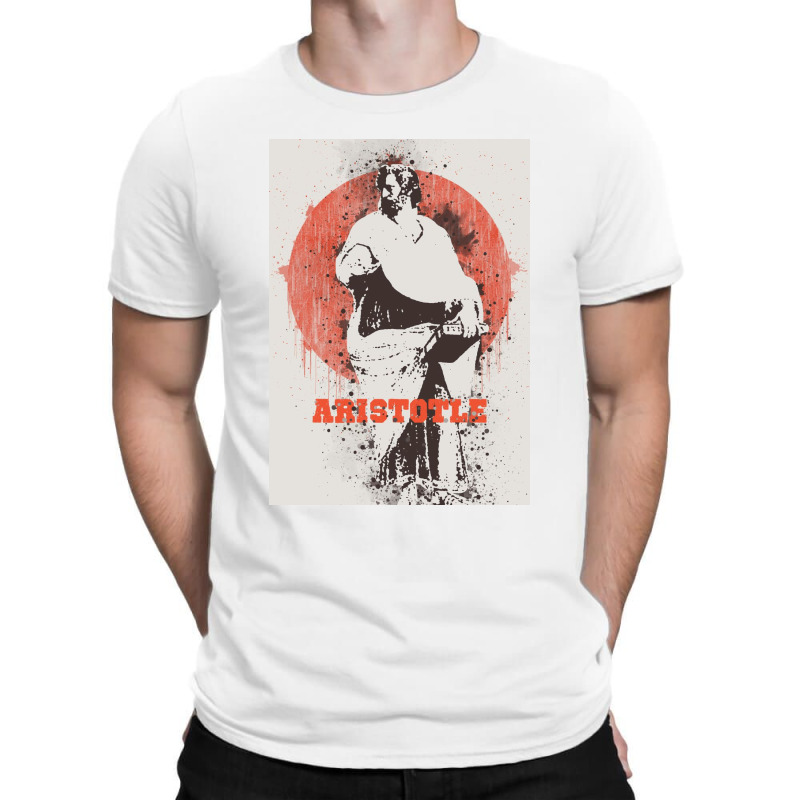 Aristotle Watercolor Art T-shirt | Artistshot