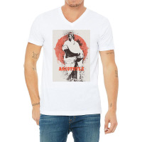 Aristotle Watercolor Art V-neck Tee | Artistshot