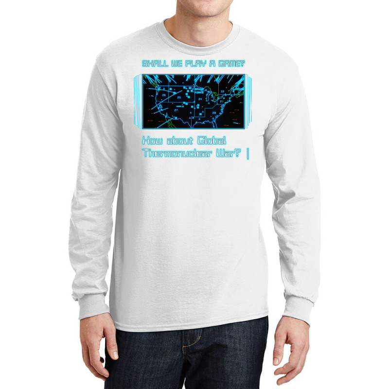 Wargames Long Sleeve Shirts by edoukaaleqin7 | Artistshot