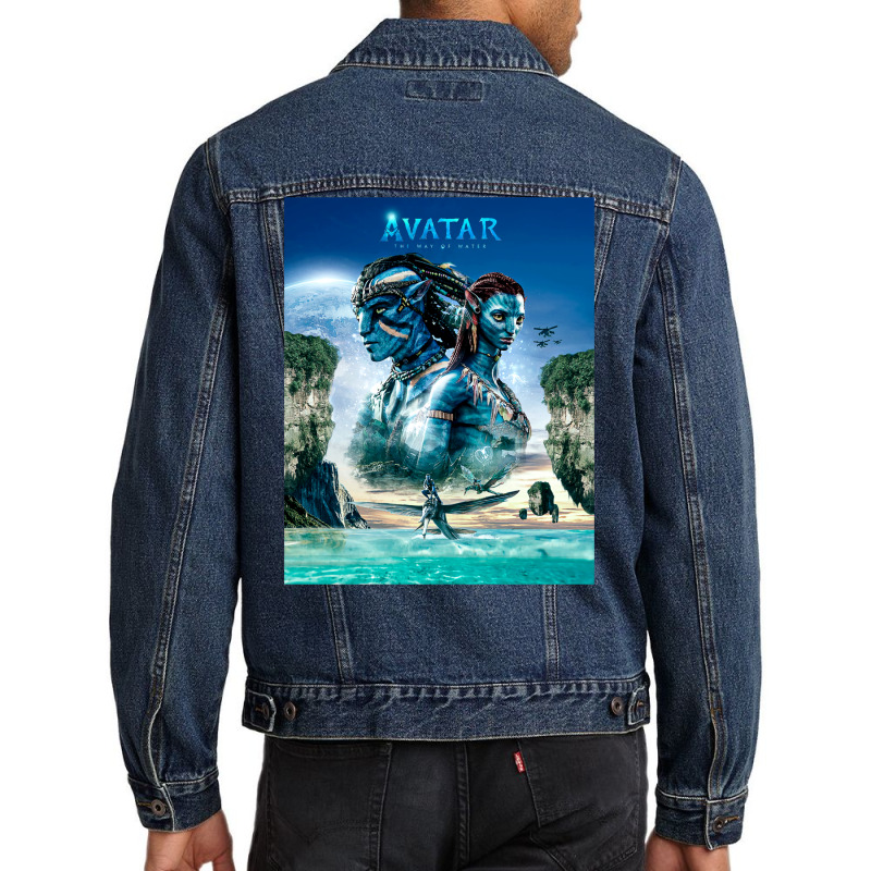 Avatar 2 The Way Of Water Men Denim Jacket by icubvam2 | Artistshot