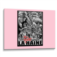 La Haine Police Acab Urban French Film Urban Metal Print Horizontal | Artistshot