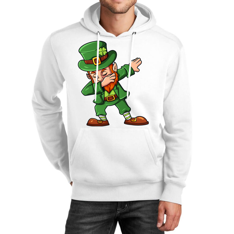 St Patricks Day Dabbing Leprechaun Irish Boys Girls Kids Dab  Copy Cop Unisex Hoodie | Artistshot