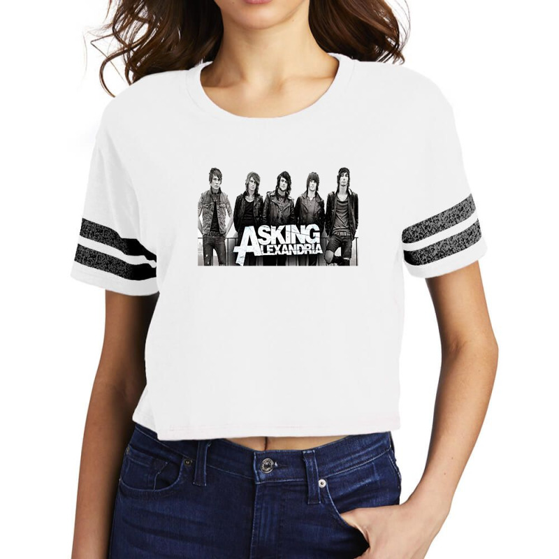 Asking For Freedom And Alexandria Merch 1 Scorecard Crop Tee by JudithPlagmann | Artistshot