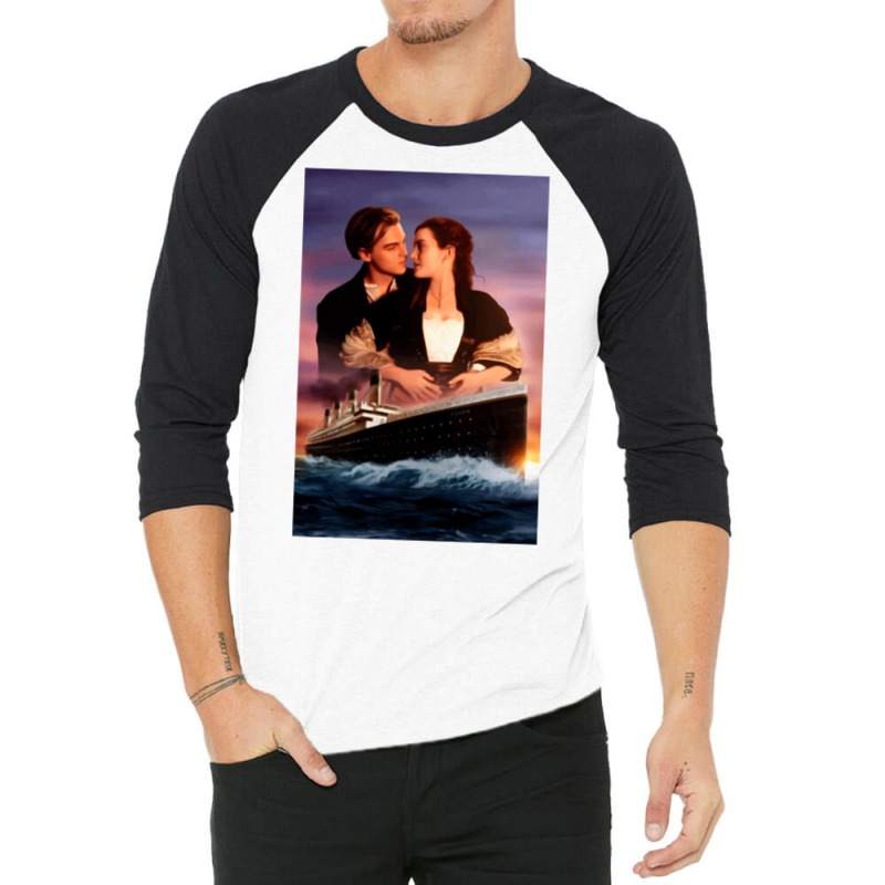 Titanic Movie Jack And Rose 3/4 Sleeve Shirt | Artistshot