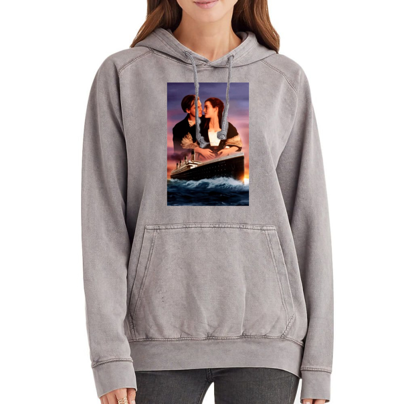 Titanic Movie Jack And Rose Vintage Hoodie | Artistshot