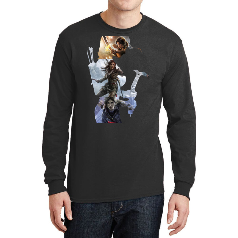 Tomb Raider Long Sleeve Shirts | Artistshot