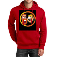 Bad Friends Andrew Santino Amp Bobby Lee Circle Design Poster Girl Unisex Hoodie | Artistshot