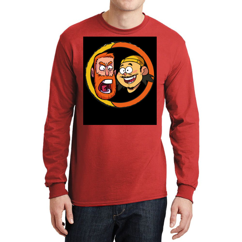 Bad Friends Andrew Santino Amp Bobby Lee Circle Design Poster Girl Long Sleeve Shirts | Artistshot