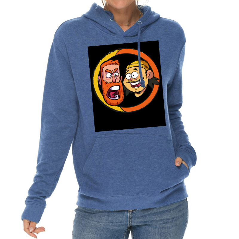 Bad Friends Andrew Santino Amp Bobby Lee Circle Design Poster Girl Lightweight Hoodie | Artistshot